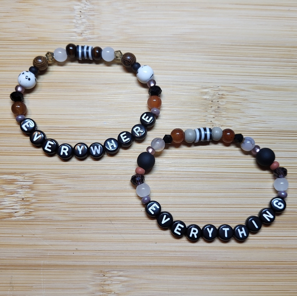 Everywhere, Everything- Noah Kahan Friendship Bracelet Bundle, Size 6.5"